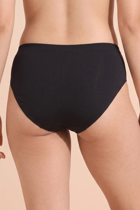 Zivame Full Coverage Medium Rise Hipster Panty (Pack of 3) - Multicolor — image 4